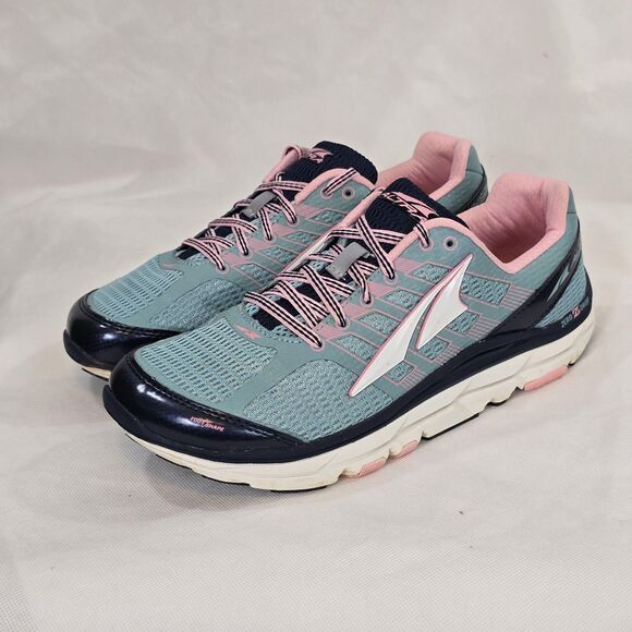 Altra Provision 3.0 Running Shoes Womens Size 9 Teal Pink Zero Drop Guide Rail - Picture 1 of 16